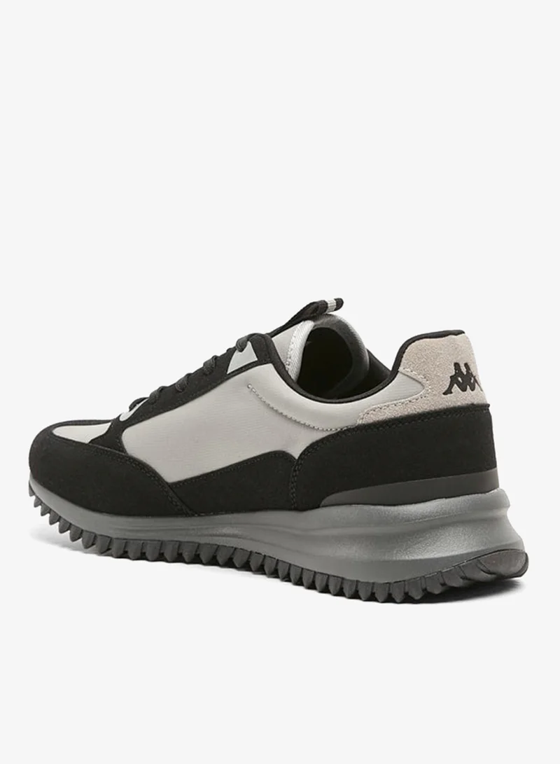Kappa Men's Embossed Sports Shoes with Lace-Up Closure