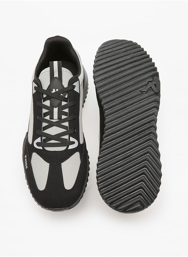 Kappa Men's Embossed Sports Shoes with Lace-Up Closure  - Image 4