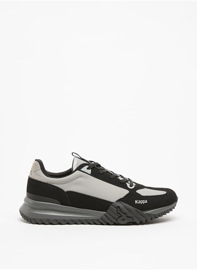 Kappa Men's Embossed Sports Shoes with Lace-Up Closure  - Image 1