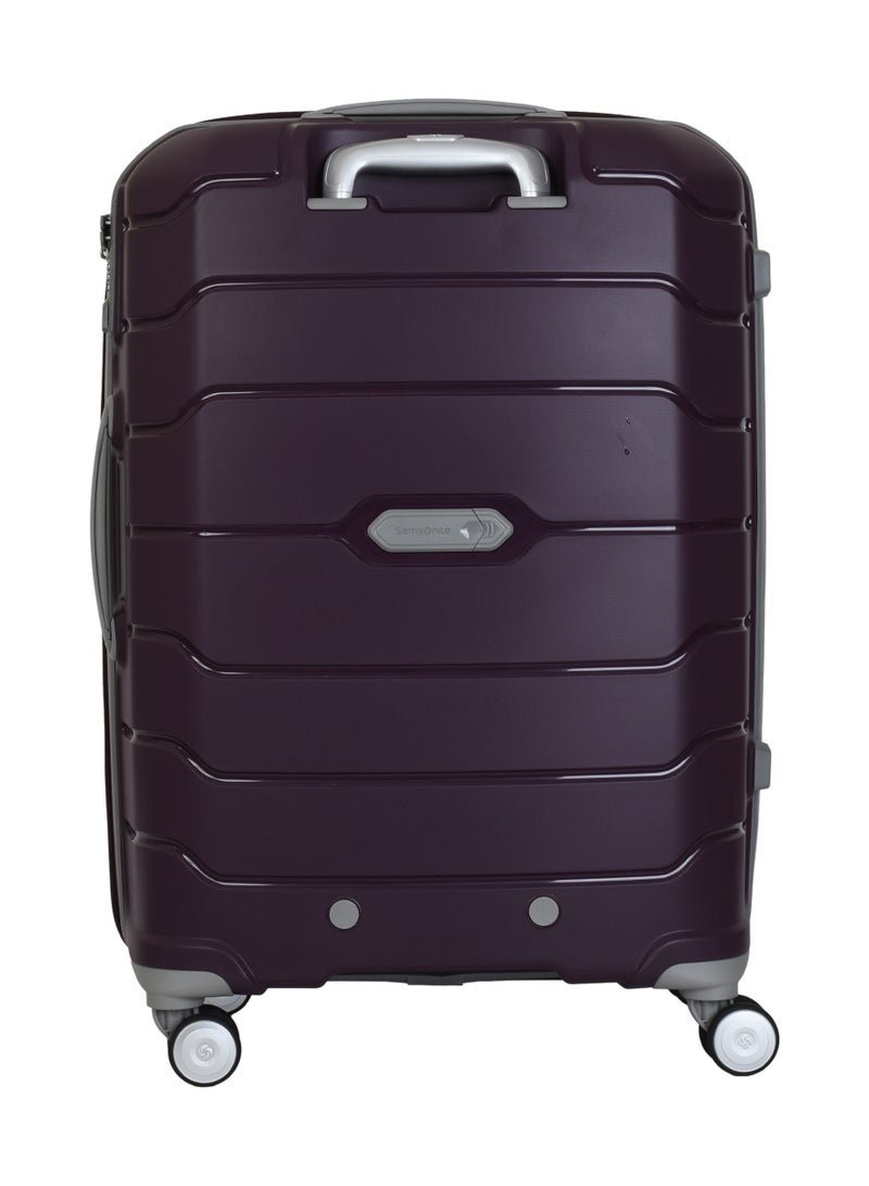 سامسونايت حقيبة سفر فريفورم 68/24 صلبة بعجلات دوارة – لون بنفسجي جمشتي - Image 3