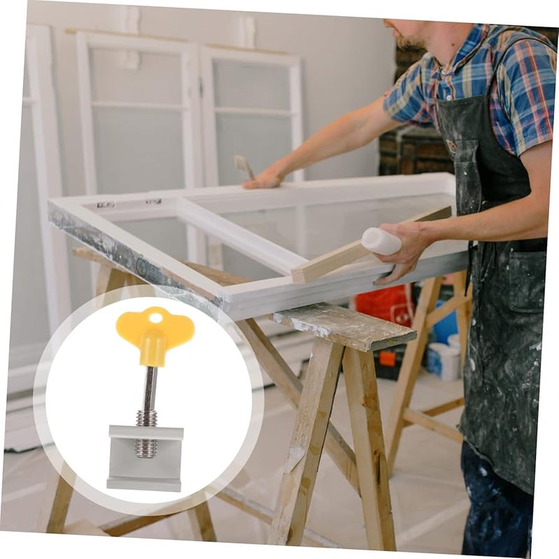 Artibetter 6 Pack Child Safety Window Strap Locks Aluminum Alloy Clamp Resistant - Image 4