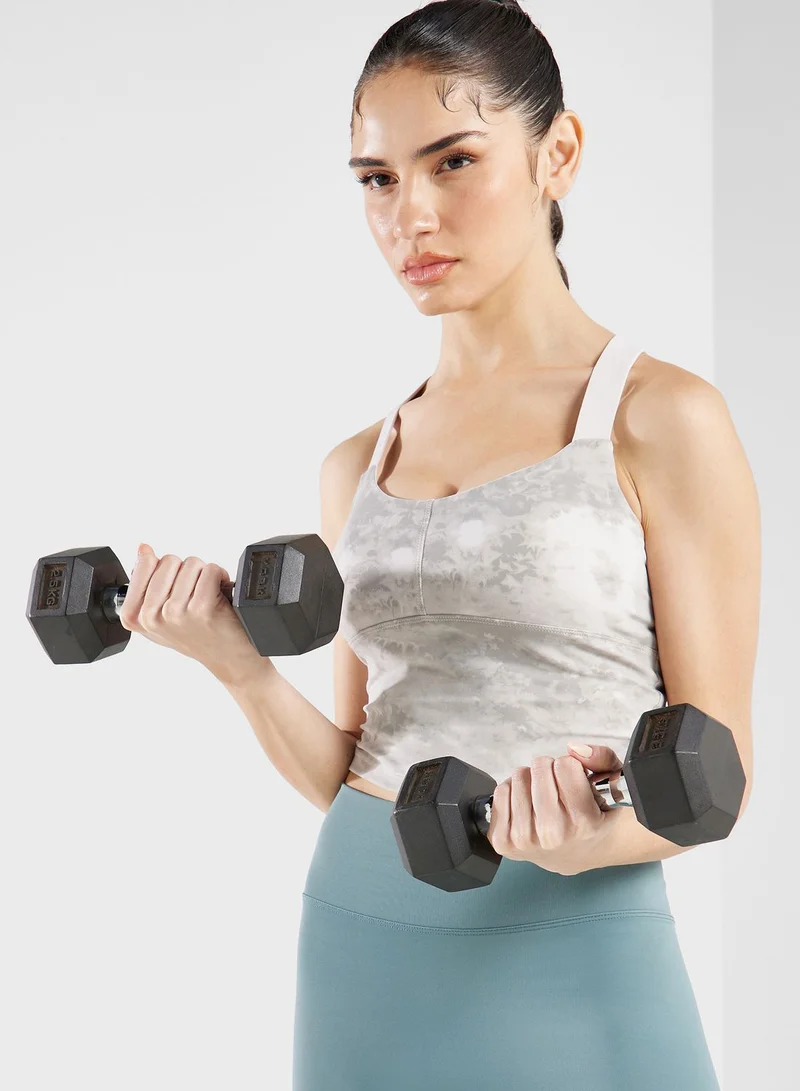 FRWD Longline Camo Print Sports Bra