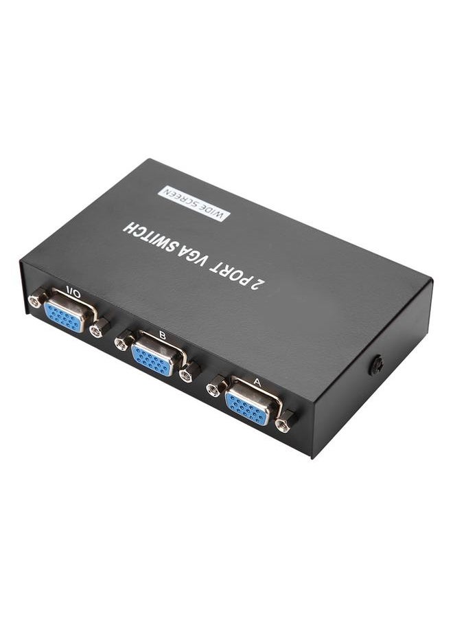 Thoraya - 2 in 1 out VGA Switcher Splitter Data Synchronization VGA Monitor Switch VGA Splitter - Image 1