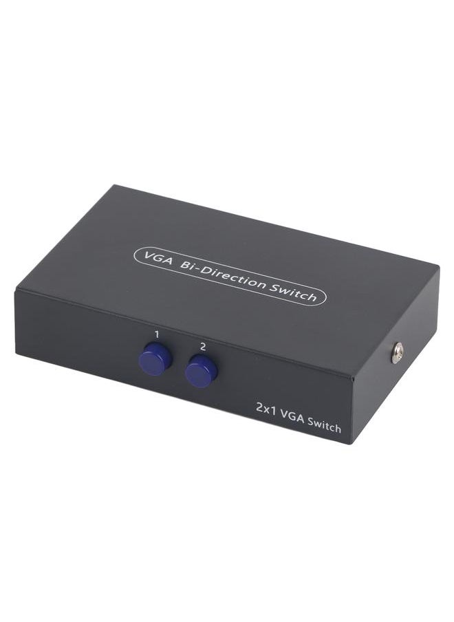 Thoraya - 2 in 1 out VGA Switcher Splitter Data Synchronization VGA Monitor Switch VGA Splitter - Image 1