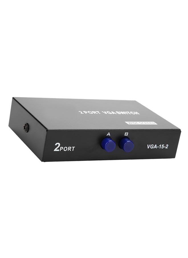 Thoraya - 2 in 1 out VGA Switcher Splitter Data Synchronization VGA Monitor Switch VGA Splitter - Image 1