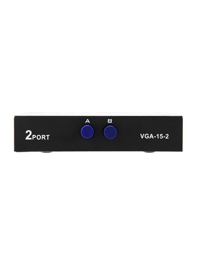 Thoraya - 2 in 1 out VGA Switcher Splitter Data Synchronization VGA Monitor Switch VGA Splitter - Image 1