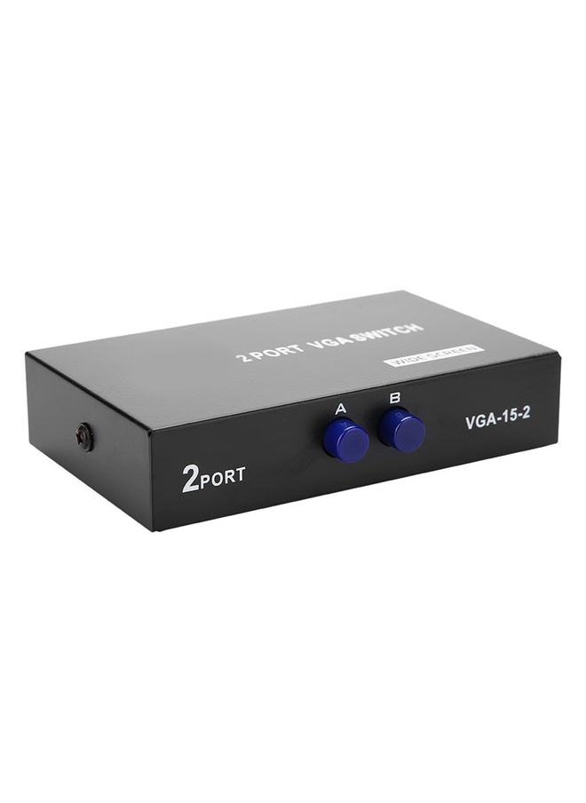 Thoraya - 2 in 1 out VGA Switcher Splitter Data Synchronization VGA Monitor Switch VGA Splitter - Image 1