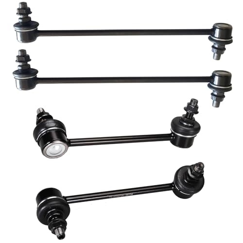 HHCM 4pc Front Rear Sway Bar Link Kit K750124 K750749 K750750 for Honda Pilot 2009-2015, Suspension Front Stabilizer Bar End Links and Rear Sway Bar End Links for Acura MDX 2007-2013, ZDX 2010-2013 - Image 3