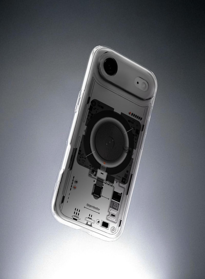 Spigen Ultra Hybrid MagFit iPhone 17 Air Case Cover with MagSafe (2025) - Neo One - Image 3