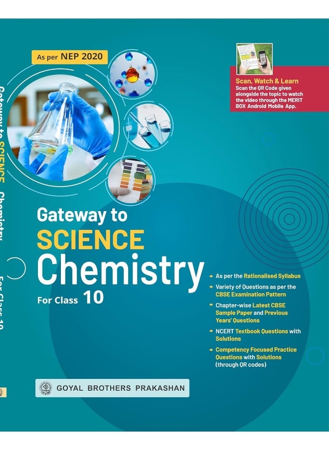 null - Gateway to Science Chemistry with video Lectures For Class 10 2021 [Paperback] Dr Chand Seth - Image 1