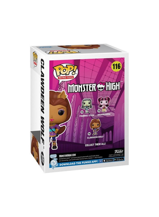 Funko Funko POP! Vinyl: Monster High - Clawdeen Wolf - Collectable Vinyl Figure - Gift Idea - Official Merchandise - for Kids & Adults - TV Fans - Model Figure for Collectors and Display  - Image 3