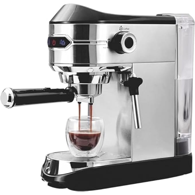 rayihni Dsp Ka3065 Espresso Coffee Makerwith Thermal Fast Heating System  Milk Frother Steam - Image 1
