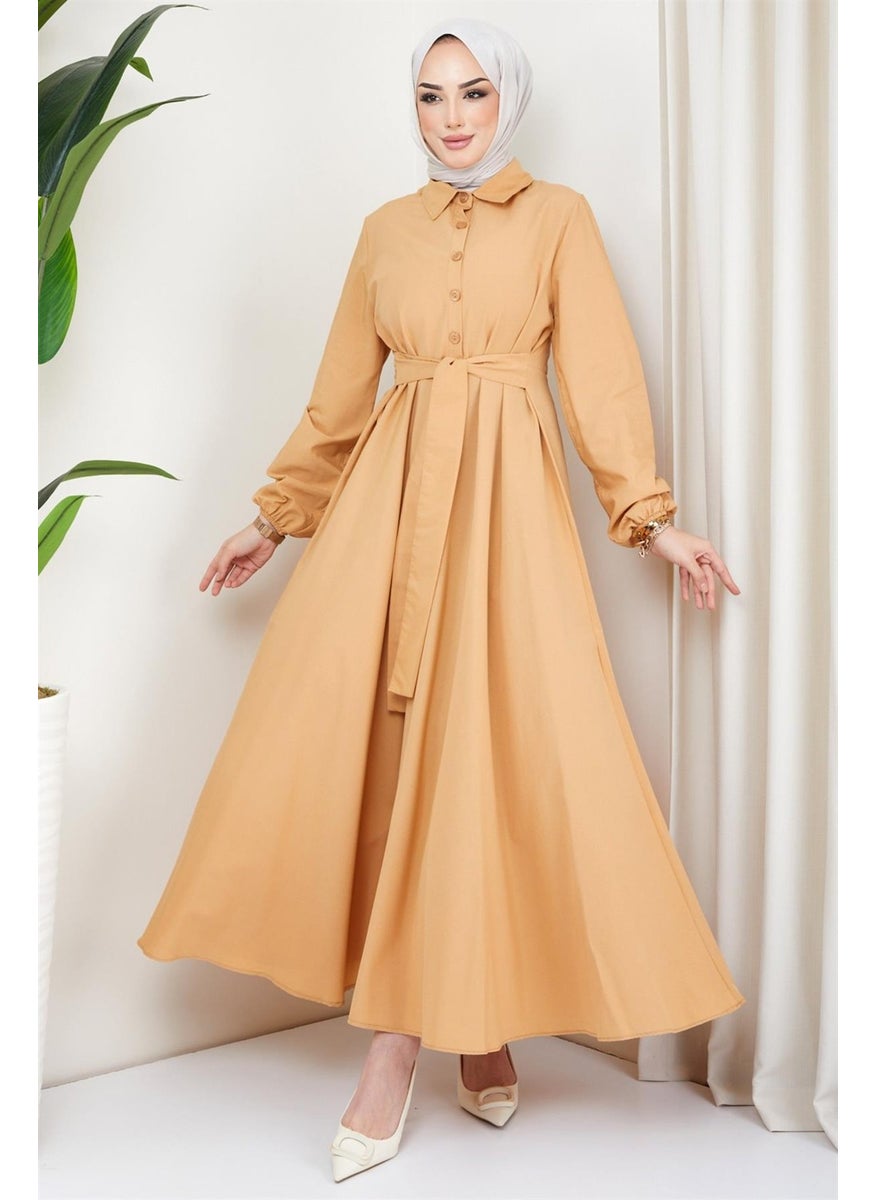 Belted Rumi Dress Camel - pzsku/ZF16E8F54FF2E42B13912Z/45/_/1740631253/3baca686-01f0-4ff1-a714-4bd8ddf20b53