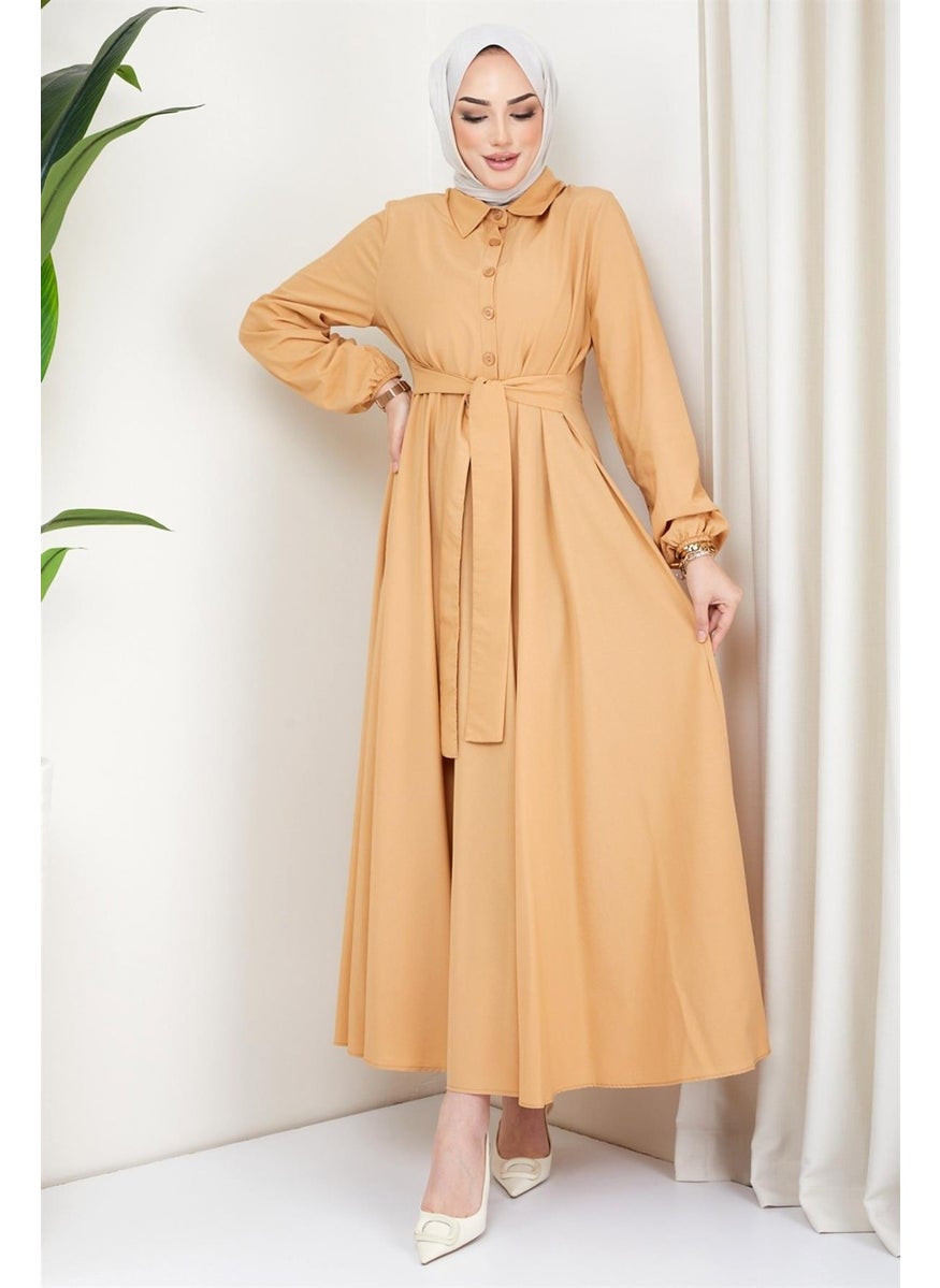 Belted Rumi Dress Camel - pzsku/ZF16E8F54FF2E42B13912Z/45/_/1740631270/d5b6e384-7ce6-4082-8d53-a2ed0b80929a