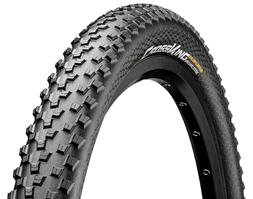 Continental Cross King ShieldWall Mountain Bike Tire - 26 x 2.2 Folding MTB Tire Black - Image 1