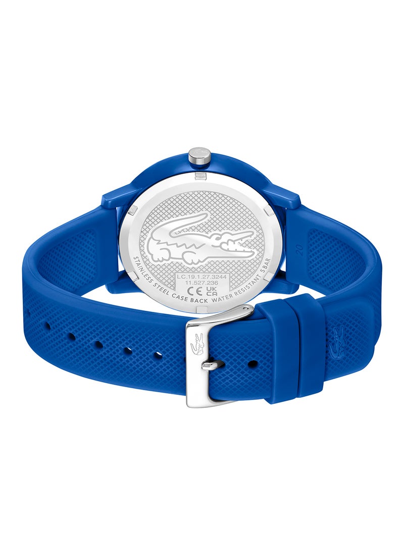 LACOSTE - Men's Analog Round Shape Silicone Wrist Watch 2011279 - 42 Mm - Image 1
