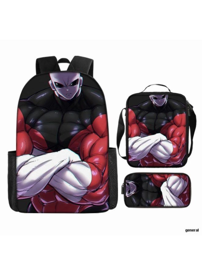 عام حقيبة ظهر مطبوعة عالمية مشتركة - مجموعة حقائب ظهر من ثلاث قطع (متوفرة للطلاب والأطفال والأصدقاء في النزهايات وتسلق الجبال وما إلى ذلك) - Image 1