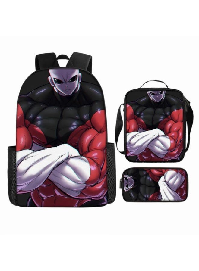 عام حقيبة ظهر مطبوعة عالمية مشتركة - مجموعة حقائب ظهر من ثلاث قطع (متوفرة للطلاب والأطفال والأصدقاء في النزهايات وتسلق الجبال وما إلى ذلك) - Image 3