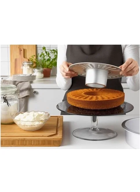 أيكيا Cake Mold Lame Aluminum with 2 Removable Separate Bases
