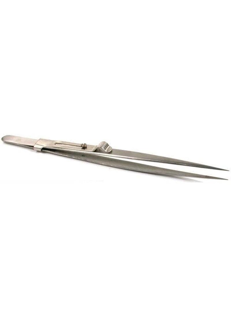 DIY Crafts Diy Crafts CTDIYHI37881 1 Pc Locking Tweezers Diamond Gemologist Jewelers Watch Tool 2 Pack of 1 Multicolor  - Image 1