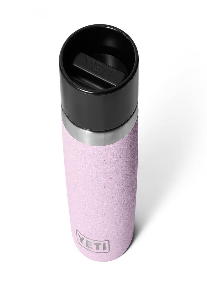 YETI Rambler 12 oz Travel Bottle, Stainless Steel, Vacuum Insulated with Leakproof Commuter Cap, Cherry Blossom - Image 1