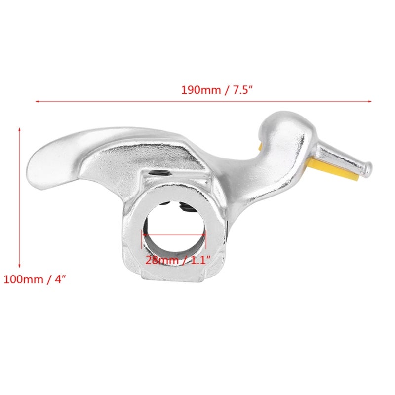 Car Tire Changer 28MM Smooth Surface Friction Reduction Mount Demount Tool - Rim Protection Duck Head Tool for Efficient Tire Replacement - Image 5