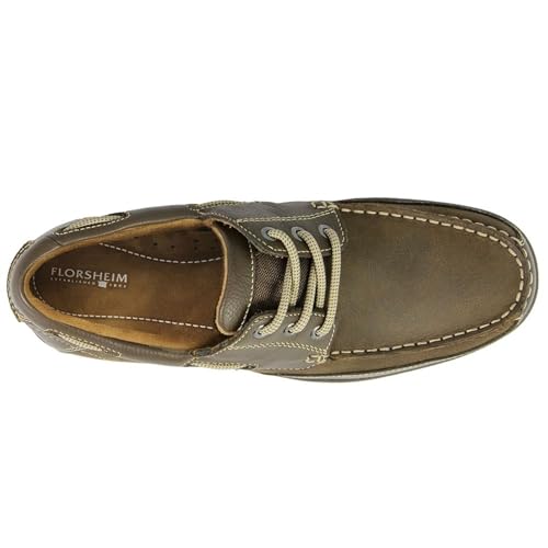 Florsheim Lakeside Moc Toe Oxford Men's Oxford, 7 D(M) US, Stone - Image 3