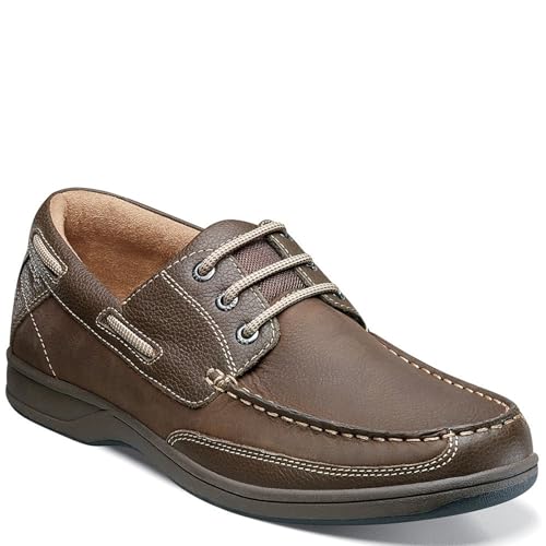 Florsheim Lakeside Moc Toe Oxford Men's Oxford, 7 D(M) US, Stone - Image 2