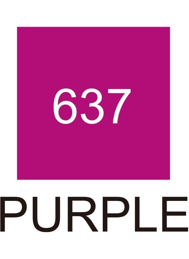 Zig Kurecolor KC3000 Twin S Marker Pen 637 Purple  - Image 3
