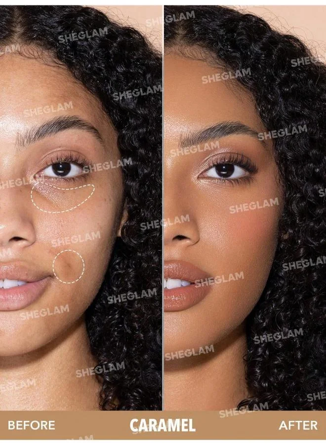 شيجلام Sheglam Complexion Boost Concealer-Caramel