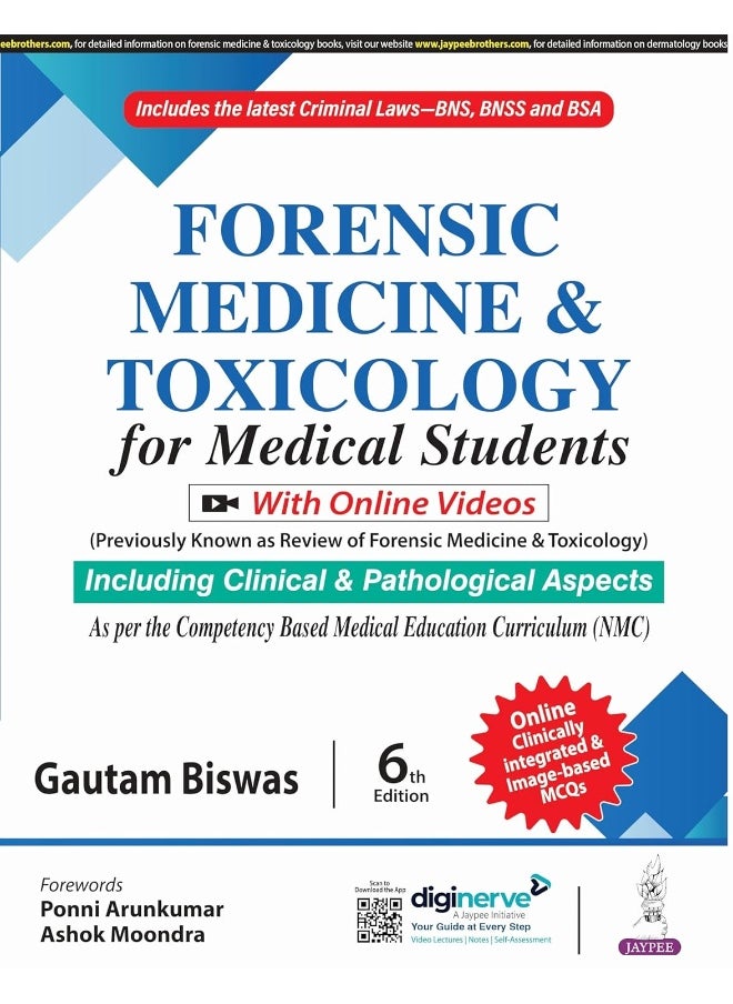 Forensic Medicine & Toxicology for Medical Student: With Online Videos  - Image 1