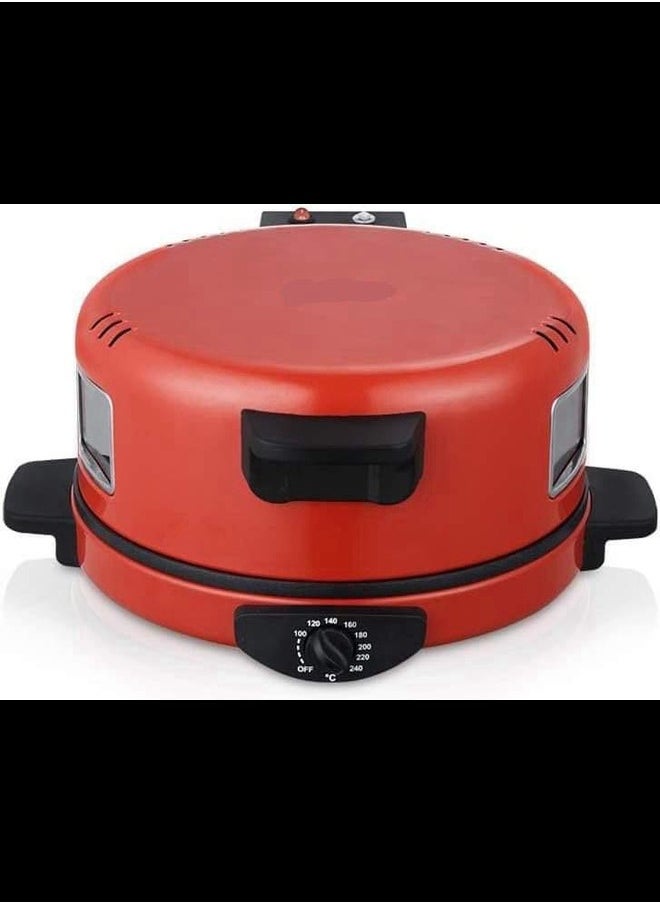 Generic - "Premium Roti Maker with 1800W Power, Non-Stick Coating, Indicator Lights, and Automatic Temperature Control, 1800.0 Watt NL-RM-4979-RD Red" - Image 1