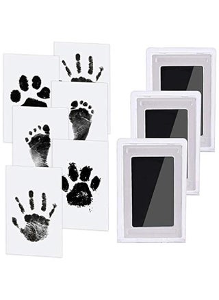 Baby Handprint And Footprint Kit - 3 Baby Handprint Ink Pads, 6 Imprint Cards, Pet Paw Print, Inkless Print Kit - pzsku/ZF16FDF66A2937859D707Z/45/_/1724153788/3b934095-4d32-4ce2-8f40-3a5e2646f79c