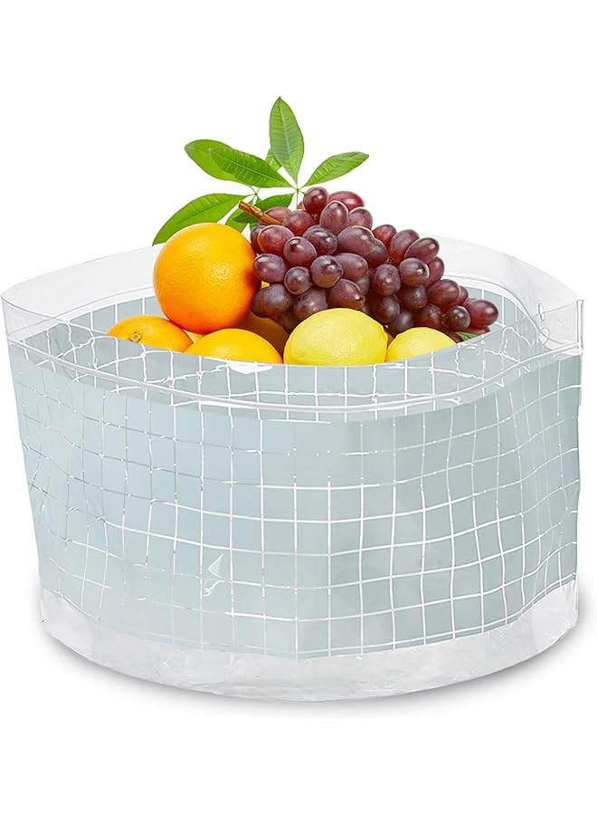 Excefore Small Collapsible Wash Basin – Lightweight & Durable Folding Sink For Camping Outdoor Activities & Travel – Grid Pattern Ideal For Washing Dishes Fruits & More - Image 1