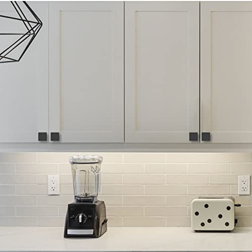 Amerdeco 10 Pack 1.3 Inch(32MM) Cabinet Knobs, Matte Black for Dresser & Bathroom Cabinets ZH0001MBK - Image 5