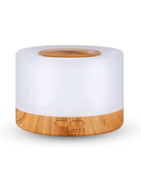 Padom Cool Mist Humidifier Diffusers for Essential Oils Large Room 500ML to 700ML Essential Oil Diffusers for Home Bedroom Ultrasonic Aroma Diffusers with 7 Colors breathe Lights