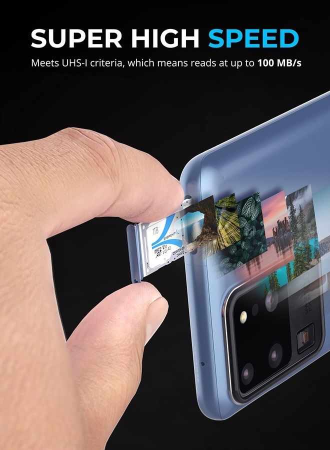 SABRENT Rocket V30 A2 1TB MicroSDXC Memory Card R100MB/s W30MB/s Compatible with Steam Deck, Nintendo-Switch, Go Pro, Cameras, Smartphones. (SD-MQ30-1TB) - Image 5