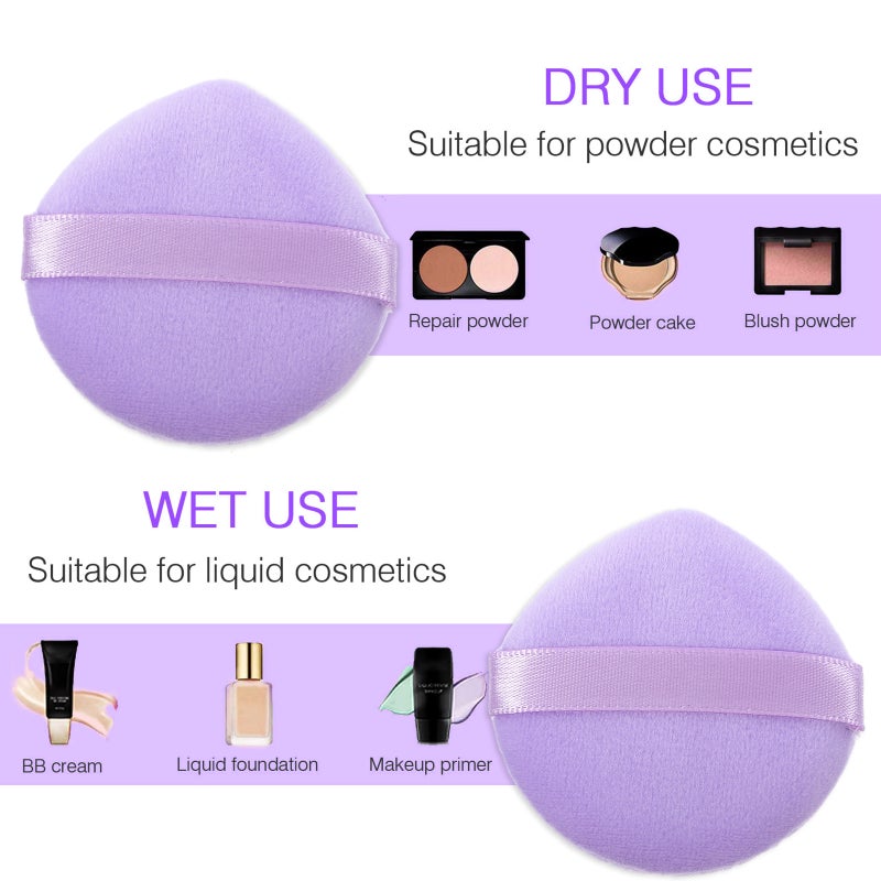 10 pcs Small Makeup Portable Powder Women Makeup Powder for Face Powder - Image 3