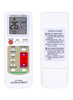 Universal AC Remote Control Easy Setup 8M Distance Support Almost all Air condition