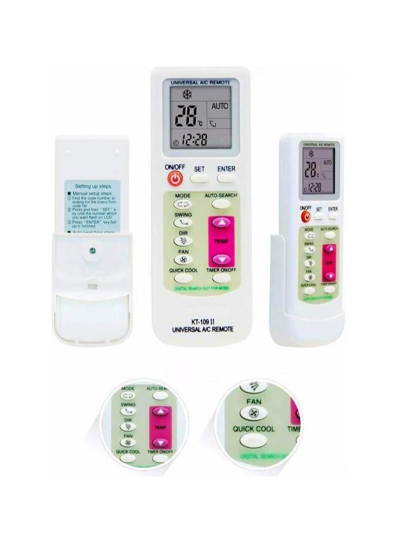 Generic - Universal AC Remote Control Easy Setup 8M Distance Support Almost all Air condition - Image 1