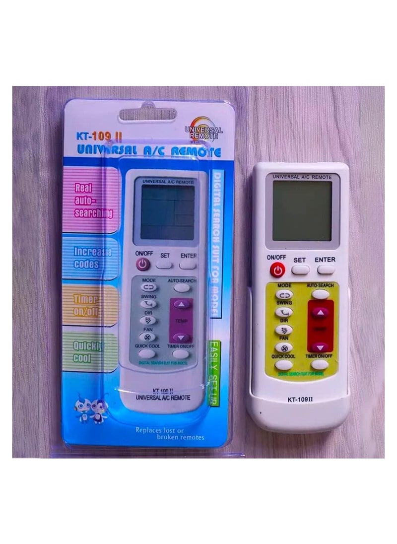 Generic - Universal AC Remote Control Easy Setup 8M Distance Support Almost all Air condition - Image 1