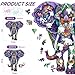 Qiuenisray Wooden Puzzles for Adults 500 Pieces Elephant Challenging Jigsaw Puzzle Home Decor FSC Certified Unique Animal Shape Adult Puzzles Piece Irregular Best Gift for Family Game 176x185 in - Image 4
