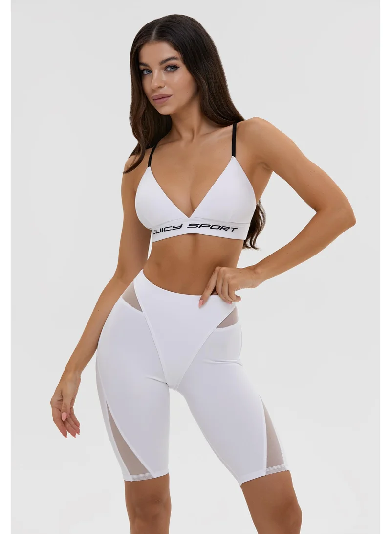 Bona Fide Assmagedon White Assmagedon High Waist Gym Shorts for Women for Women | Best Price UAE