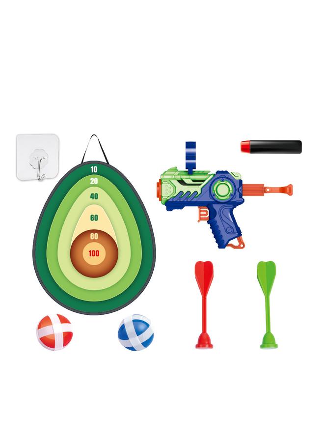 الأزرق جي دبليو <هدية> كرة لزجة رياضية داخلية الهدف رمي لعبة هدية عيد ميلاد ألعاب غير رسمية بين الوالدين والطفل 3-6 سنوات - Image 5