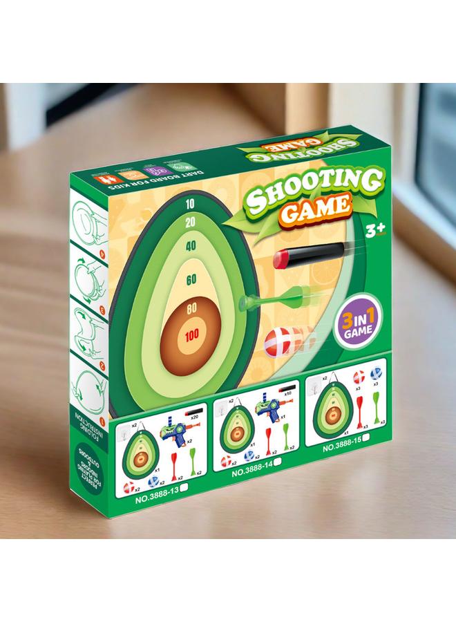 الأزرق جي دبليو <هدية> كرة لزجة رياضية داخلية الهدف رمي لعبة هدية عيد ميلاد ألعاب غير رسمية بين الوالدين والطفل 3-6 سنوات - Image 2