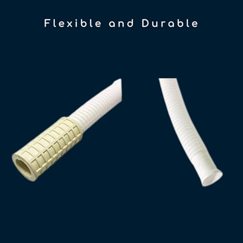 KI BATH FITTINGS Ki 1.5 Meter Water Inlet Pipe & Ac Outlet Combo | Inflow Plastic Hose Tube For Semi Automatic Washing Machines | Extension Pipe For Ac Units - Image 3