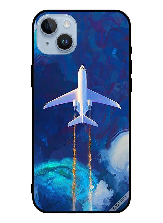 Covernex Protective Case Cover For Apple iPhone 14 Plus Airplane Art - Image 1