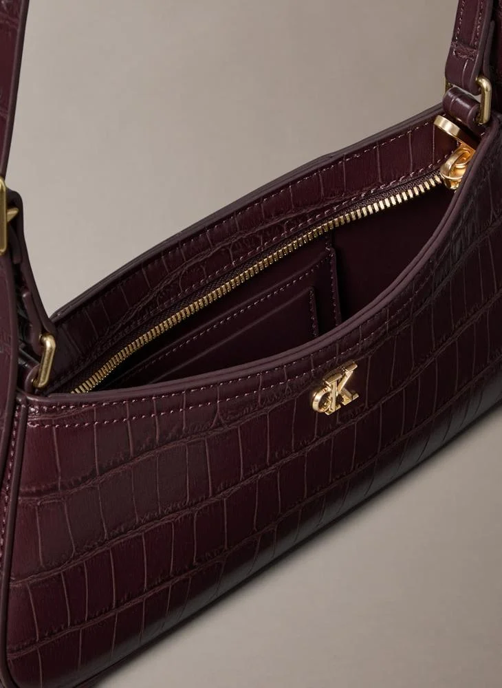 CALVIN KLEIN  Small Croc-Effect Shoulder Bag for Women | Best Price UAE