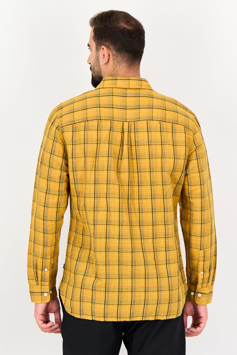 Levi's قميص كاجوال طويل الأكمام للرجال بقصة عادية، متعدد الألوان - Image 3