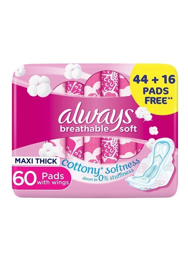 Always Breathable Soft Maxi Thick Large Sanitary Pads With Wings